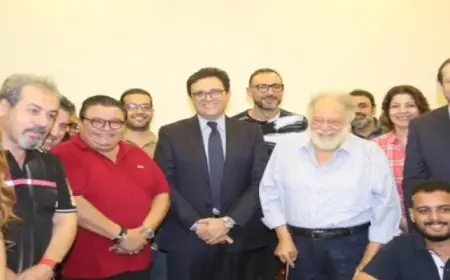 وزير الثقافة يشهد افتتاح العرض المسرحى «الملك لير» بالمسرح القومى