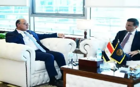 وزير الزراعة ورئيس الرقابة المالية يبحثان تفعيل صندوق التكافل الزراعى