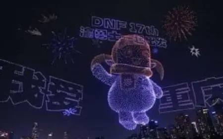 مدينة صينية تُسجّل رقمًا قياسيًا عالميًا جديدًا بعرض ضوئى من 11 ألف درون