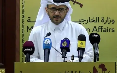 قطر: محادثات الدوحة ترتكز على إطار تفاوضى لاتفاق بشأن غزة