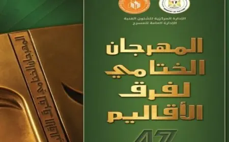 مسرح السامر يشهد غدا حفل ختام مهرجان فرق الأقاليم المسرحية فى دورته الـ47