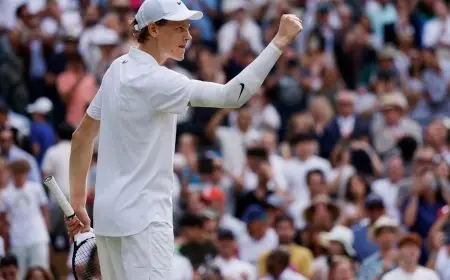 سينر يتأهل إلى نصف نهائي ويمبلدون بعد فرض سيطرته على شيلتون