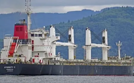 الحوثيون يتبنون الهجوم على سفينة الشحن “إترنيتى سى”