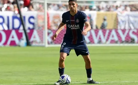 تصرف رائع من حكيمي تجاه مدربه السابق في ريال مدريد