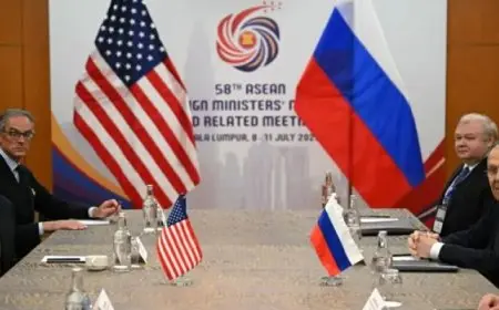 روبيو ولافروف يلتقيان فى كوالالمبور ويعقدان اجتماعا ثنائيا على هامش “آسيان”