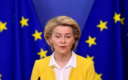 فون دير لاين: دعمنا السياسى والعسكرى لأوكرانيا ثابت ومستمر