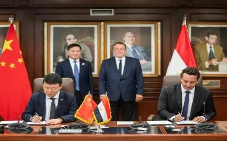 محافظ البنك المركزى ونظيره الصينى يبحثان تعزيز سبل التعاون ويشهدان توقيع 3 مذكرات تعاون