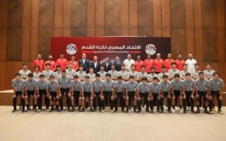 وزير الرياضة يتفقد معسكر منتخب 17 سنة استعدادًا لكأس العالم