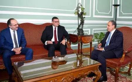 وزير الخارجية والهجرة يستقبل وزير الإسكان والمرافق لتطوير المجتمعات العمرانية