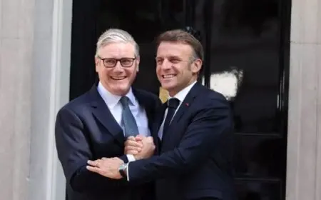 خلال مؤتمر صحفى مع ماكرون.. ستارمر: أى تهديد لأوروبا سيقابل برد “بريطانى – فرنسى” مشترك