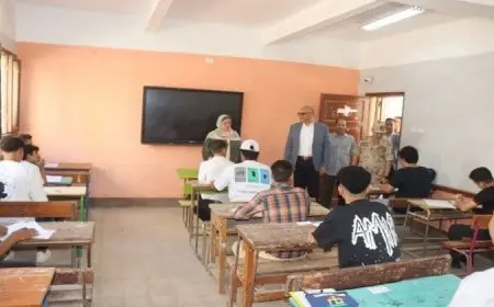 طلاب القليوبية ينتهون من امتحانات الثانوية العامة اليوم في أجواء مشوّقة ومليئة بالراحة