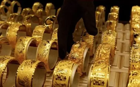 سعر الذهب اليوم يشهد ارتفاعاً لعيار 21 في سوق الصاغة