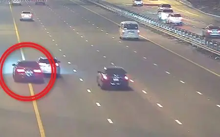 القيادة الليلية دون إنارة.. مخالفة مرورية قد تقود لحوادث جسيمة في الإمارات