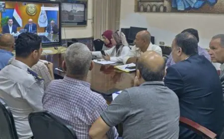 محافظ أسيوط يوجه تعليماته لتأمين لجان الثانوية العامة وضمان راحة الطلاب