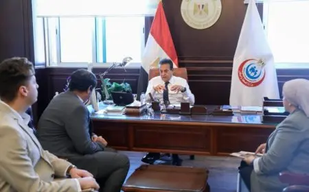 عبدالغفار يطلق مشروع صحي سياحي وطني شامل بمستشفى العلمين يضم جميع التخصصات