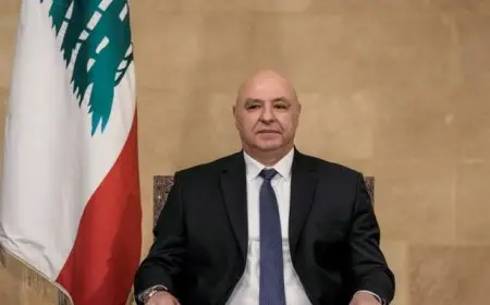 رئيس لبنان: لا رجوع عن قرار “حصرية السلاح بيد الدولة”