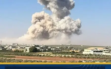 إصابة 14 شخصا في انفجار مروع لمستودع ذخائر بحلب سوريا