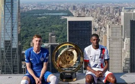 كأس على قمة ناطحة سحاب.. ديمبيلي وبالمر يخطوان على درب صورة تاريخية