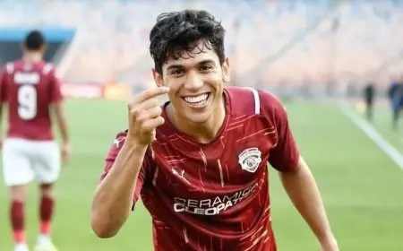 سيراميكا كليوباترا يُعلن عن رحيل محمد شكري تمهيدًا لانتقاله إلى الأهلي