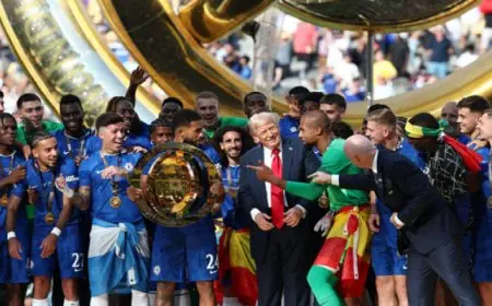 تشيلسى يهزم باريس سان جيرمان بثلاثية ويتوج بكأس العالم للأندية