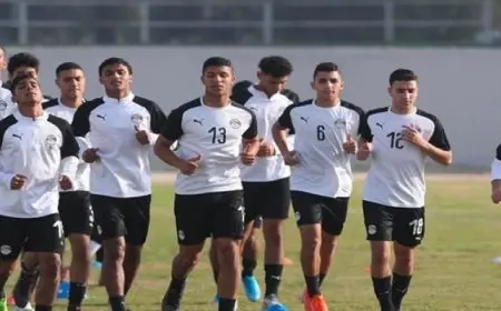 منتخب الشباب يواصل تدريباته على فترتين استعدادا لوديتىّ الكويت