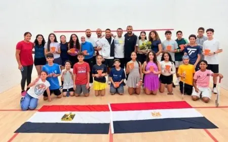 الأولمبية تُهنئ الإسكواش على إنجازاته الأوروبية.. وإدريس يُثني على اللاعبين واللاعبات