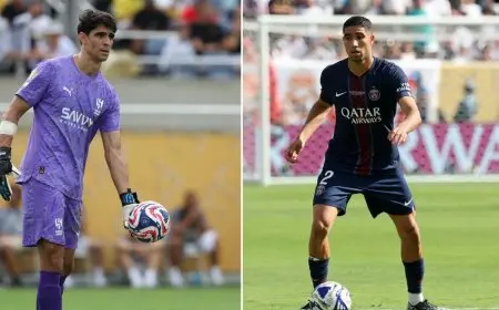 بونو وحكيمي يمثلان العرب في التشكيلة المثالية لكأس العالم للأندية