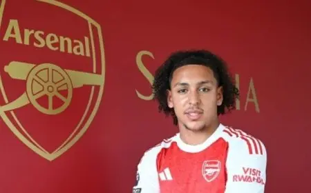 آرسنال يبرم أول عقد احترافي مع المصري كامرون إسماعيل