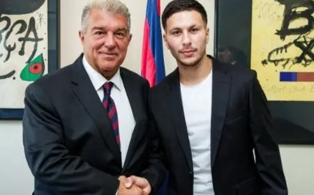 حب منذ الصغر.. باردغي يأسر قلوب مشجعي برشلونة منذ اللحظة الأولى