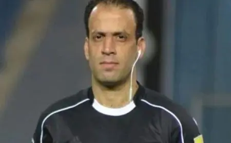 محمد الحنفي يعلن اعتزاله التحكيم رسميًا