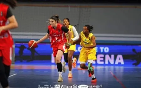منتخب سيدات السلة يحقق انتصارًا وديًا على رواندا في إطار الاستعداد للأفروباسكت