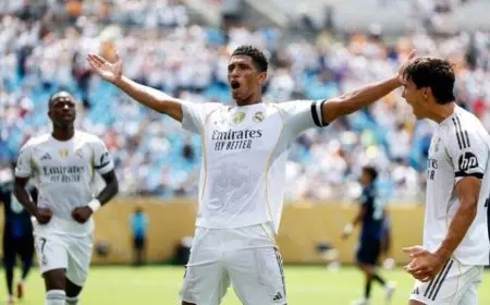 مدة غياب بيلينجهام عن ريال مدريد بعد إجراء جراحة في الكتف