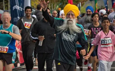 عن عمر يناهز 114 عاماً.. وفاة أكبر عداء ماراثون في حادث سير