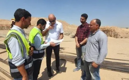 هشام نصر يتابع تقدم العمل في فرع أكتوبر ويبدأ تشييد ملاعب كرة القدم