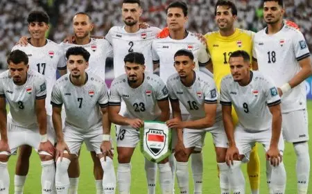 جدول مواعيد مباريات منتخب العراق في ملحق التأهل لمونديال 2026