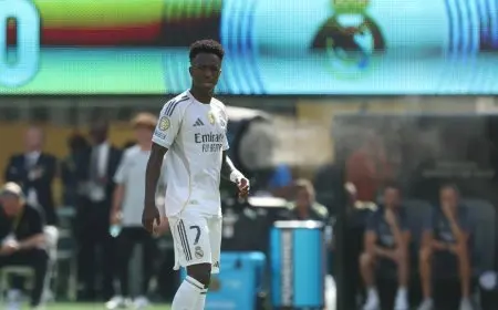 الدوري السعودي يقدم “عرضاً قياسياً” للتعاقد مع فينيسيوس من ريال مدريد