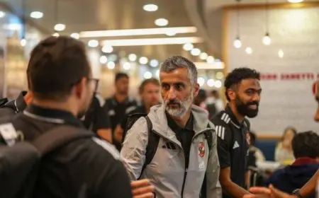 الأهلي يصل إلى تونس تحضيرًا لمعسكره الخارجي