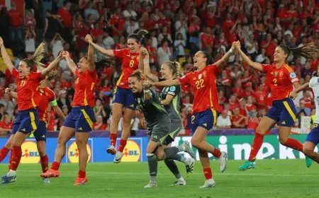 إسبانيا تظهر قوتها أمام سويسرا وتتأهل إلى نصف نهائي يورو السيدات