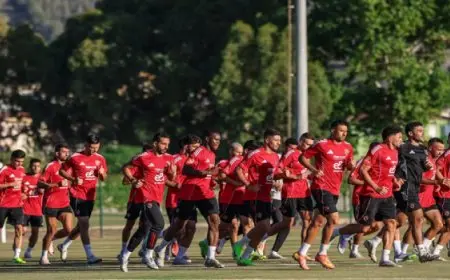 الأهلى يواصل تدريباته بمعسكر تونس استعداداً للموسم الجديد