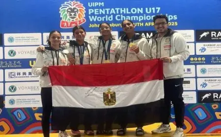مصر تسيطر على ذهبيات الفردى والفرق فى بطولة العالم للشباب تحت 17 سنة للخماسى الحديث