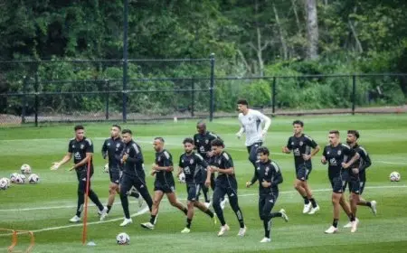 الأهلي يستمر في تدريباته بمعسكر تونس تحضيرًا للموسم الجديد