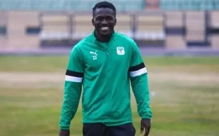 الاتحاد السكندري يعلن عن توقيع عقد مع النيجيري جون إيبوكا