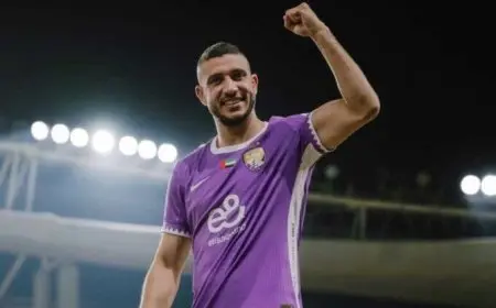 رامي ربيعة يتصدر قائمة العين الإماراتي لمعسكر الإعداد الخارجي