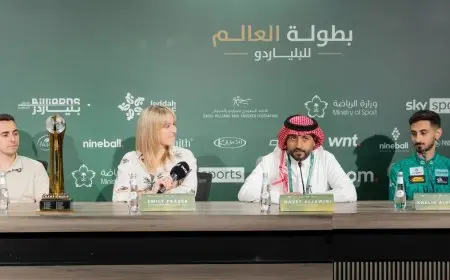 128 لاعباً يشاركون في بطولة العالم للبلياردو في السعودية