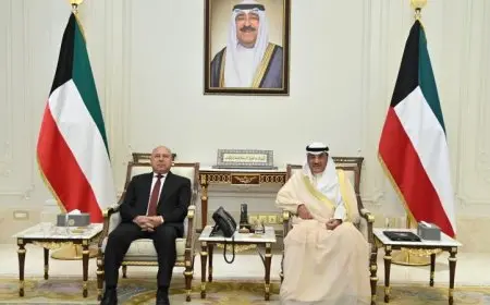 ولي عهد الكويت يلتقي كامل الوزير لتعزيز الشراكة الاستراتيجية بين الكويت ومصر
