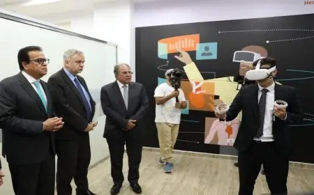 وزير الصحة يطلق أول معمل متقدم للمحاكاة في المعهد الفني الصحي بالإسماعيلية