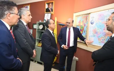 عبد العاطي يستعرض مشاريع شركة المقاولون العرب الرائدة في نيجيريا