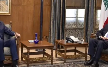 المبعوث الأمريكى باراك: نعمل للوصول إلى الاستقرار في لبنان