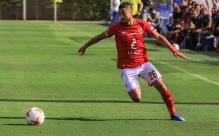 «مسيرة أفتخر بها».. باسم علي لاعب الأهلي السابق يعلن اعتزاله كرة القدم بشكل نهائي