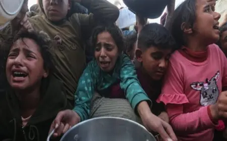 أكثر من 100 منظمة تحذّر من “مجاعة جماعية” فى غزة